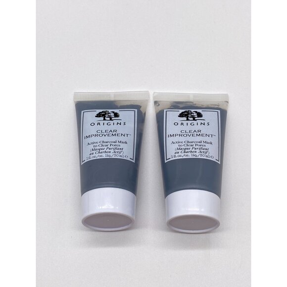 2 Origins Clear Improvement™ Active Charcoal Mask To Clear Pores 1 oz - Picture 1 of 6